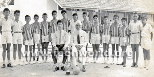 School Soccer Team 1964