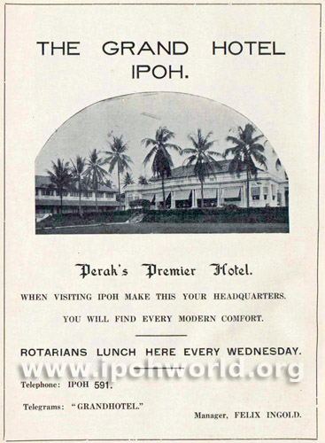 Grand Hotel advertisement