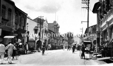 Familiar street in Ipoh