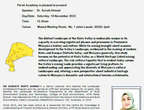 Perak Academy Talk (25th Series)